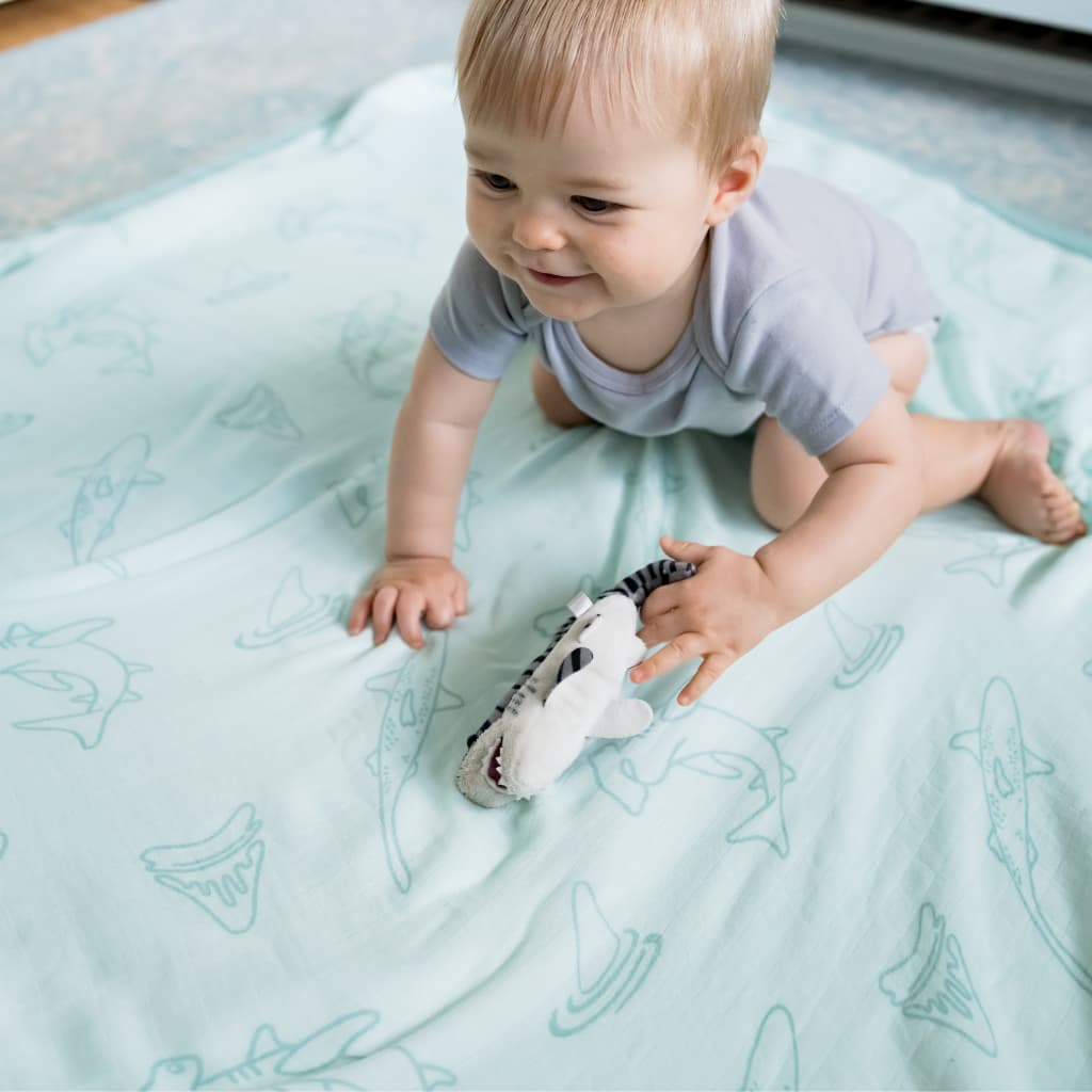 Fin-tastic Baby Quilt
