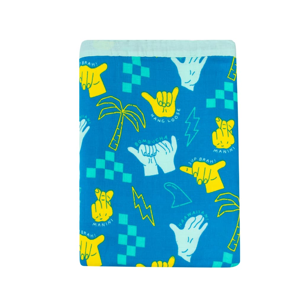 Shaka Code Throw Blanket