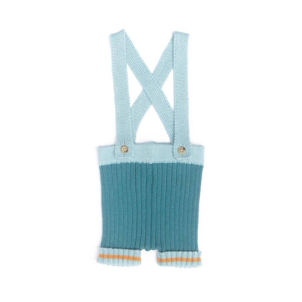 Knitted Cotton Suspender Short