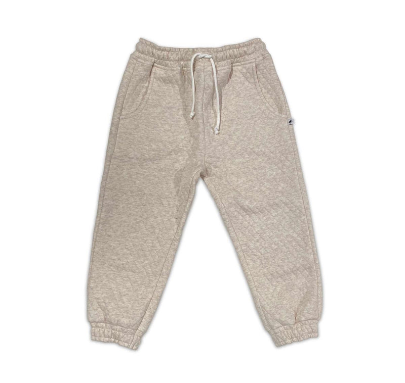 Quilted Jogger Pants
