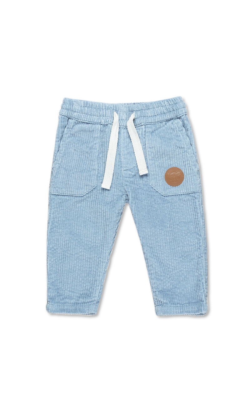 Dusty Blue Cord Pant