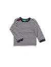 Navy Stripes Long Sleeve Tee