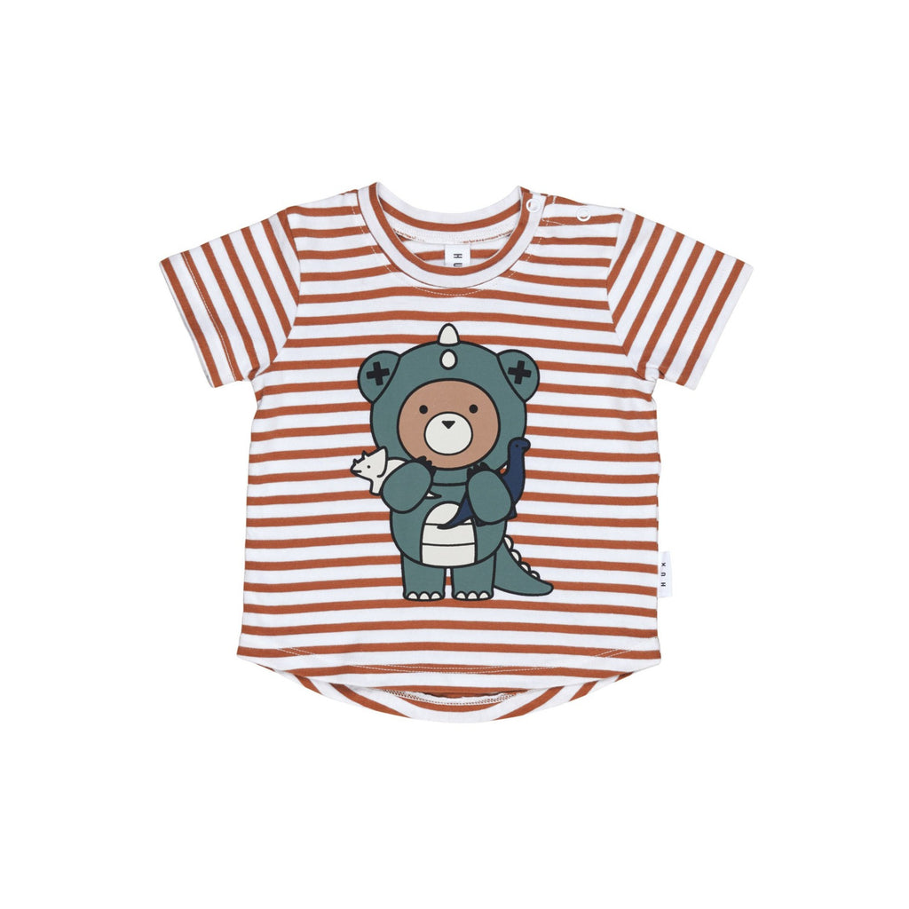 Dino Bear Stripe T-Shirt