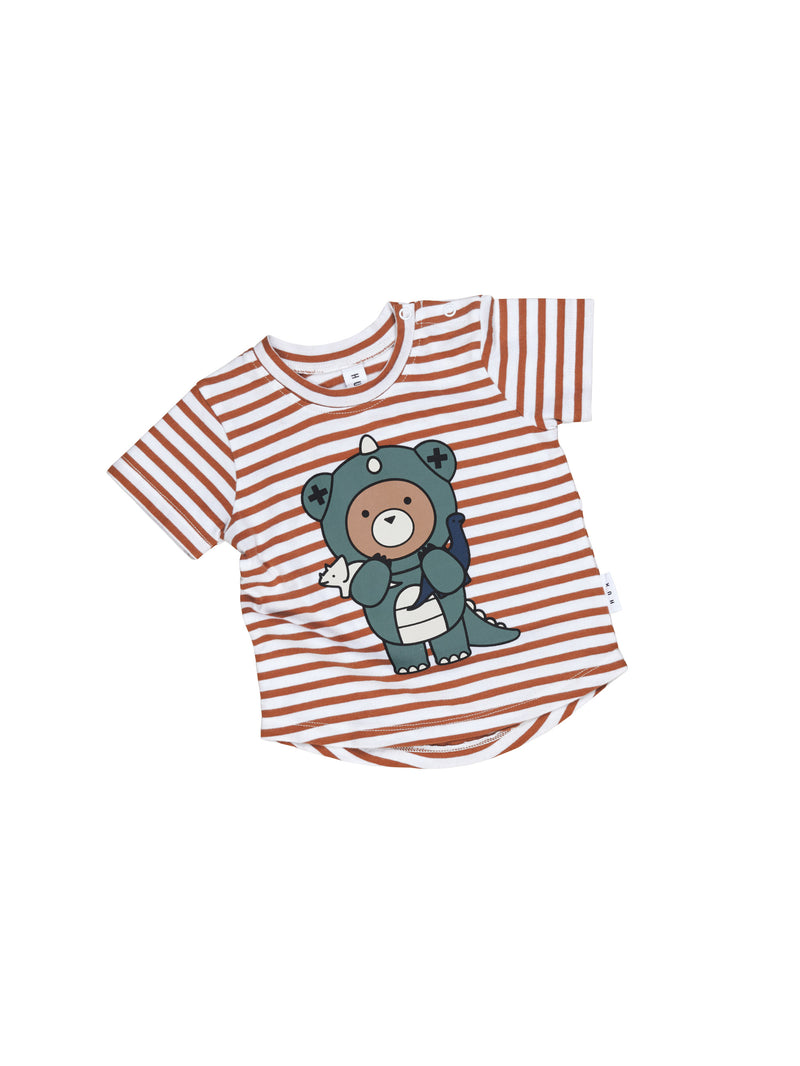 Dino Bear Stripe T-Shirt