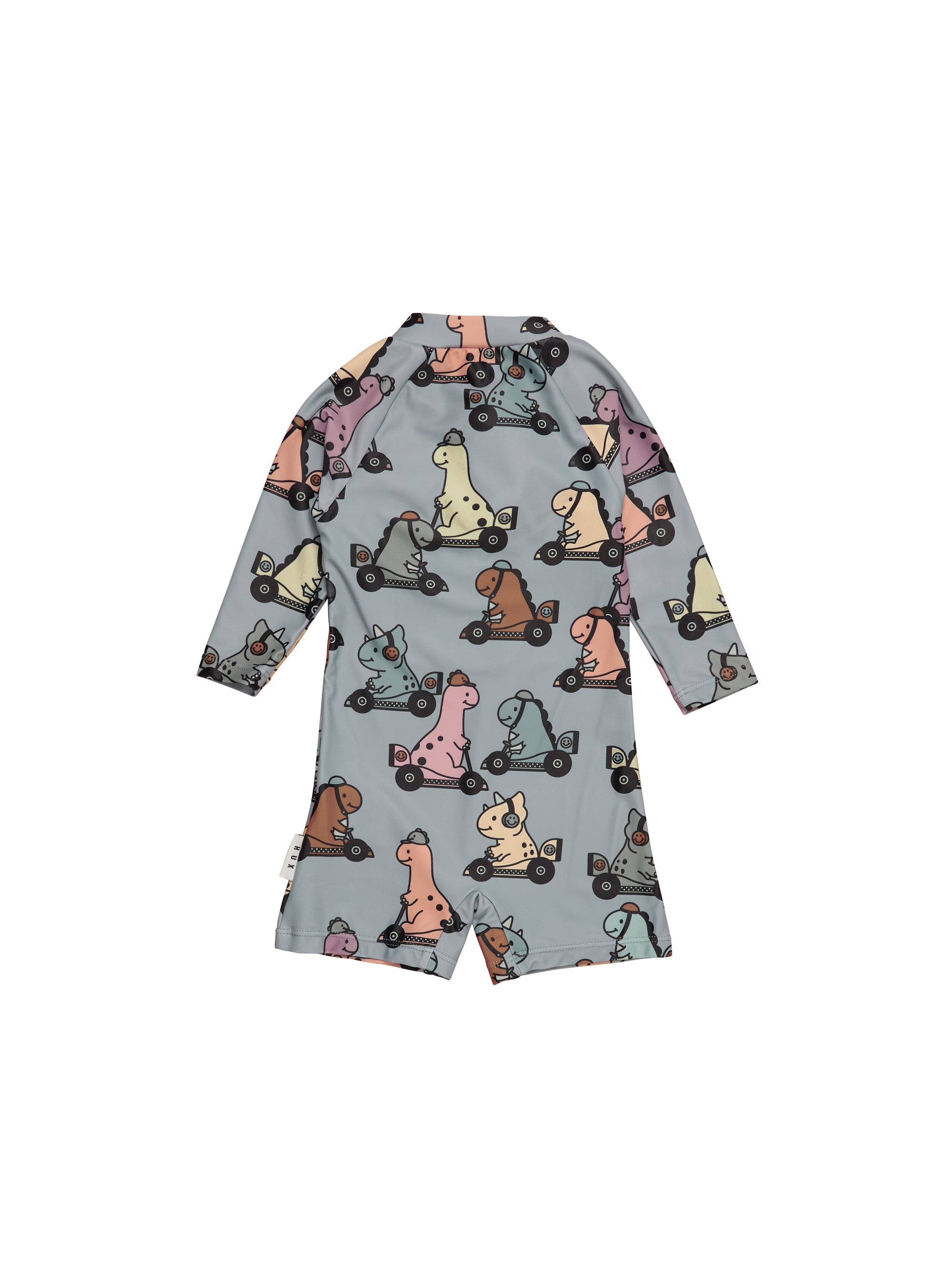Dino Racer Long Sleeve Zip Shortie Swimsuit – Matisaurus