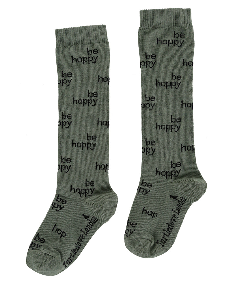 Be Happy Knee High Socks