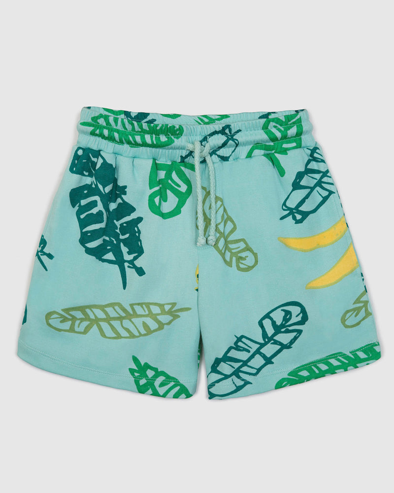 Banana Leaves Bermuda Shorts