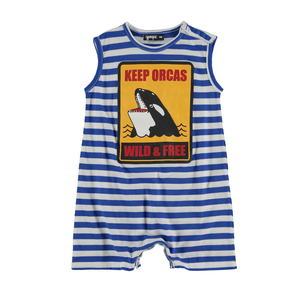 Orca Baby Overalls