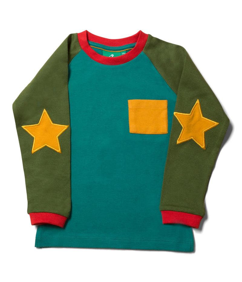 Sea Green Star T-Shirt