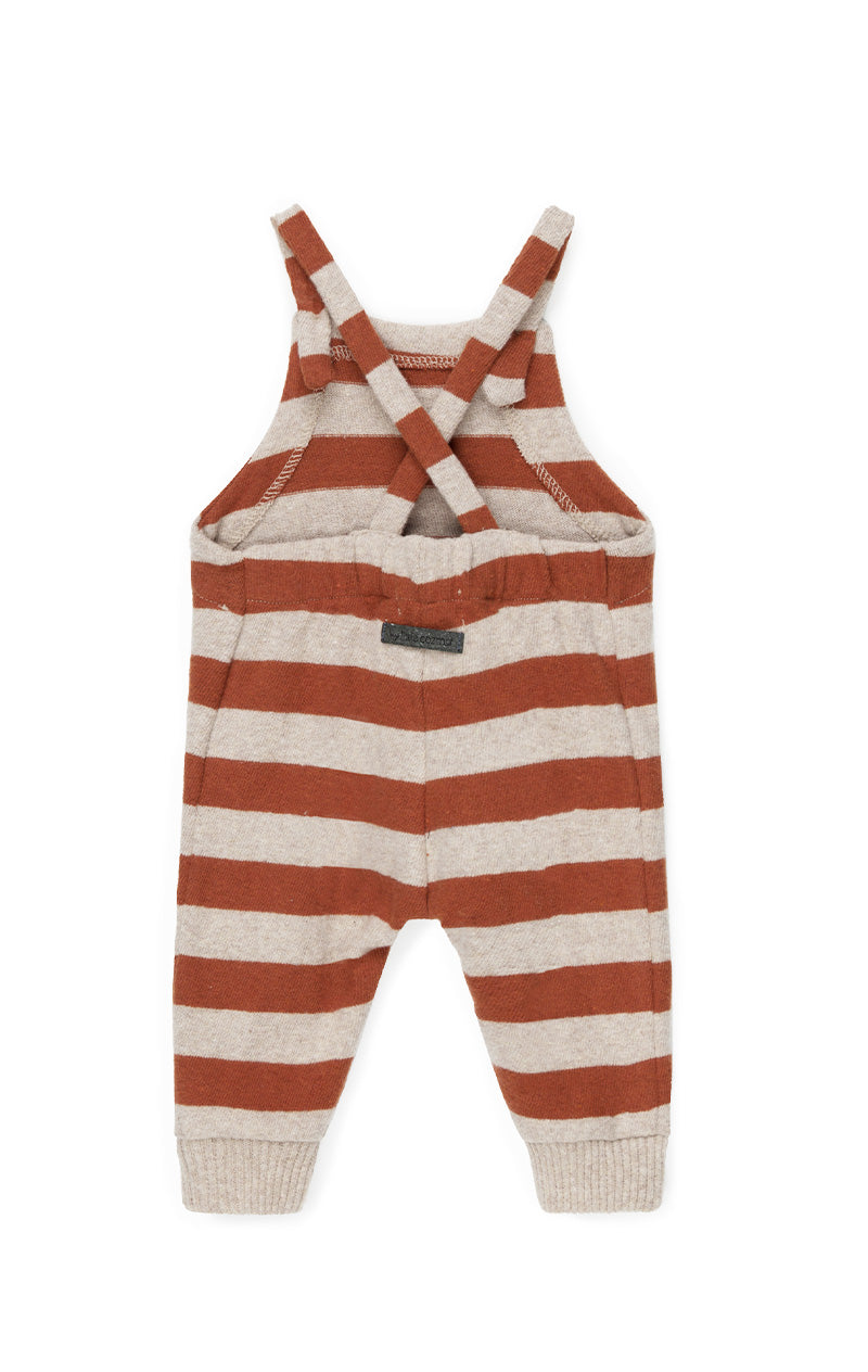 Striped Baby Overalls