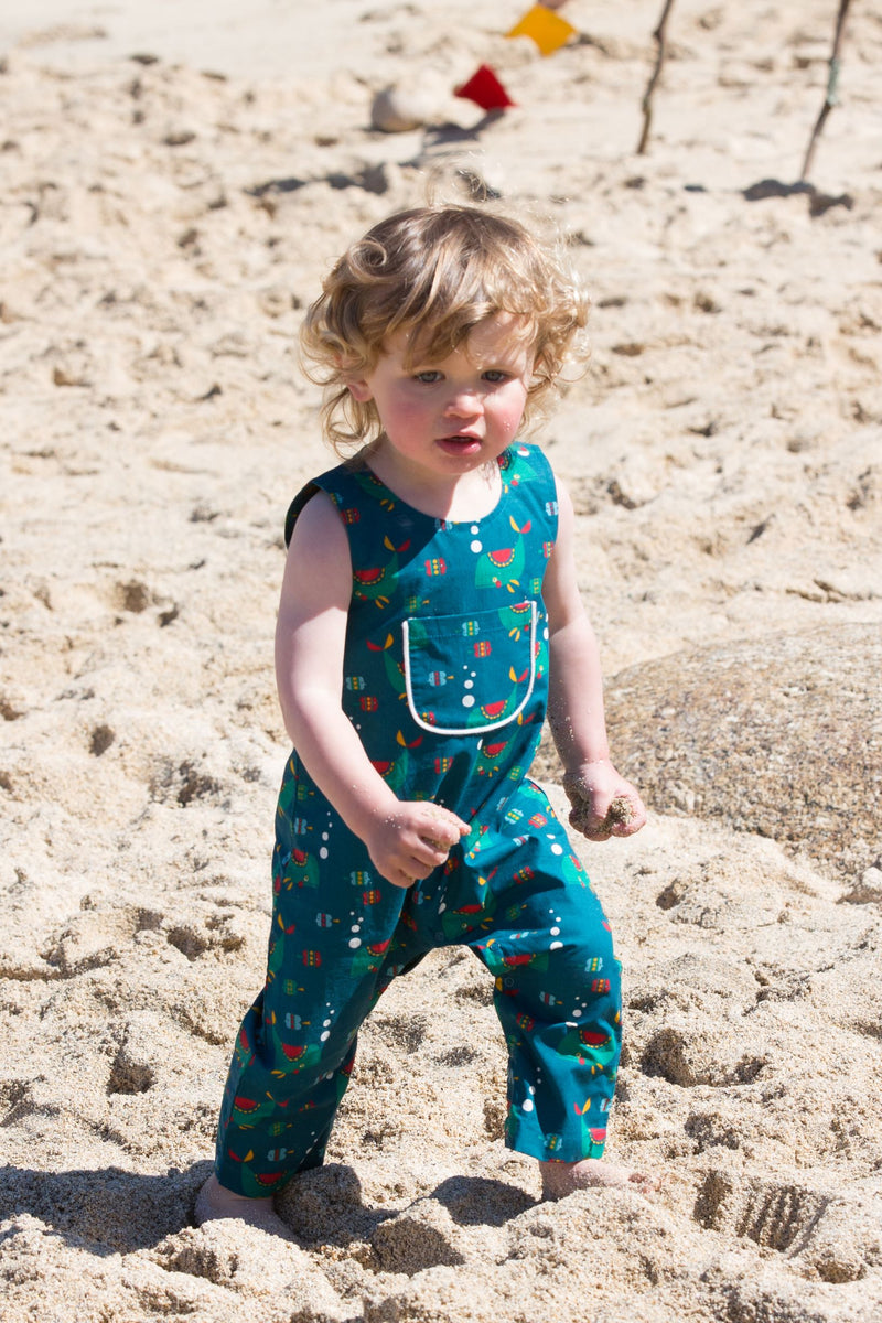 Whale of a Time Explorer Dungarees