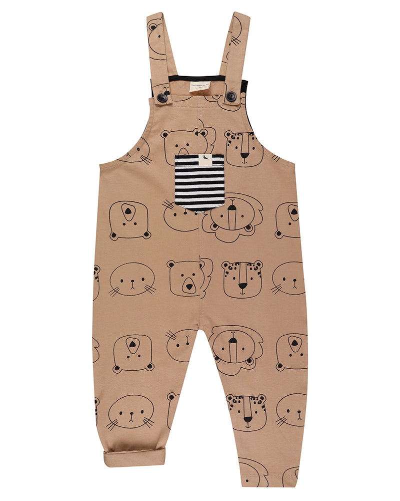 Cub Face Easy Fit Dungarees