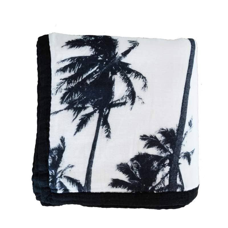 Palm Party Throw Blanket
