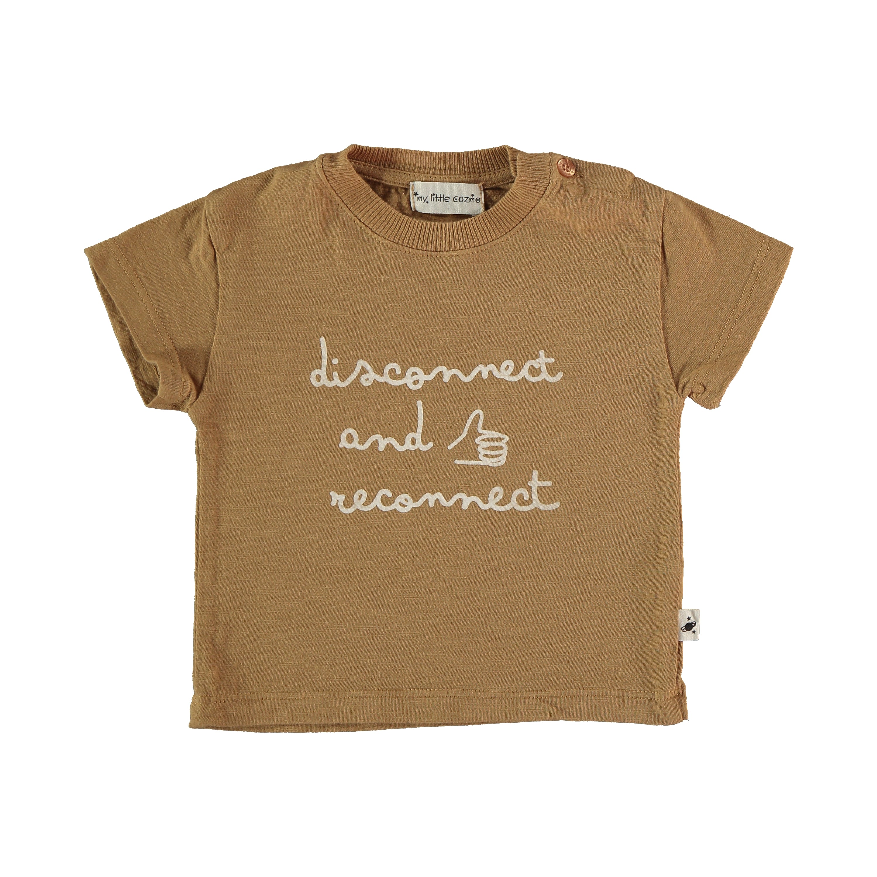 Tee shops shirt caramel beurre salé jacadi