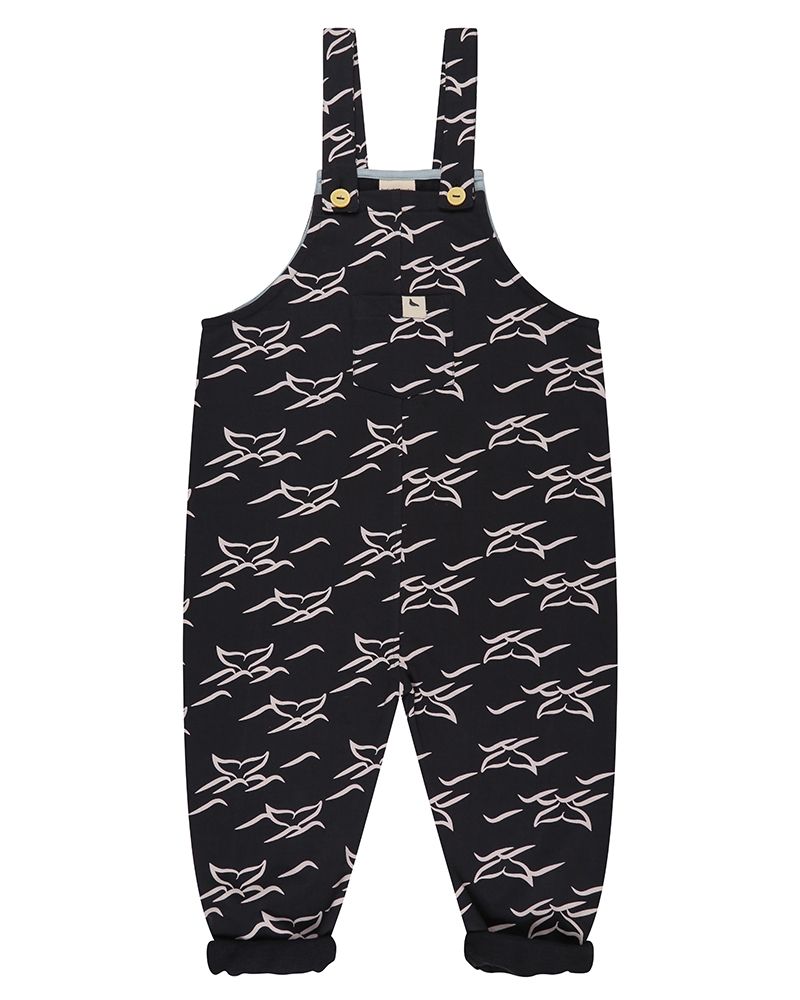 Whale Tails Easy Fit Dungarees